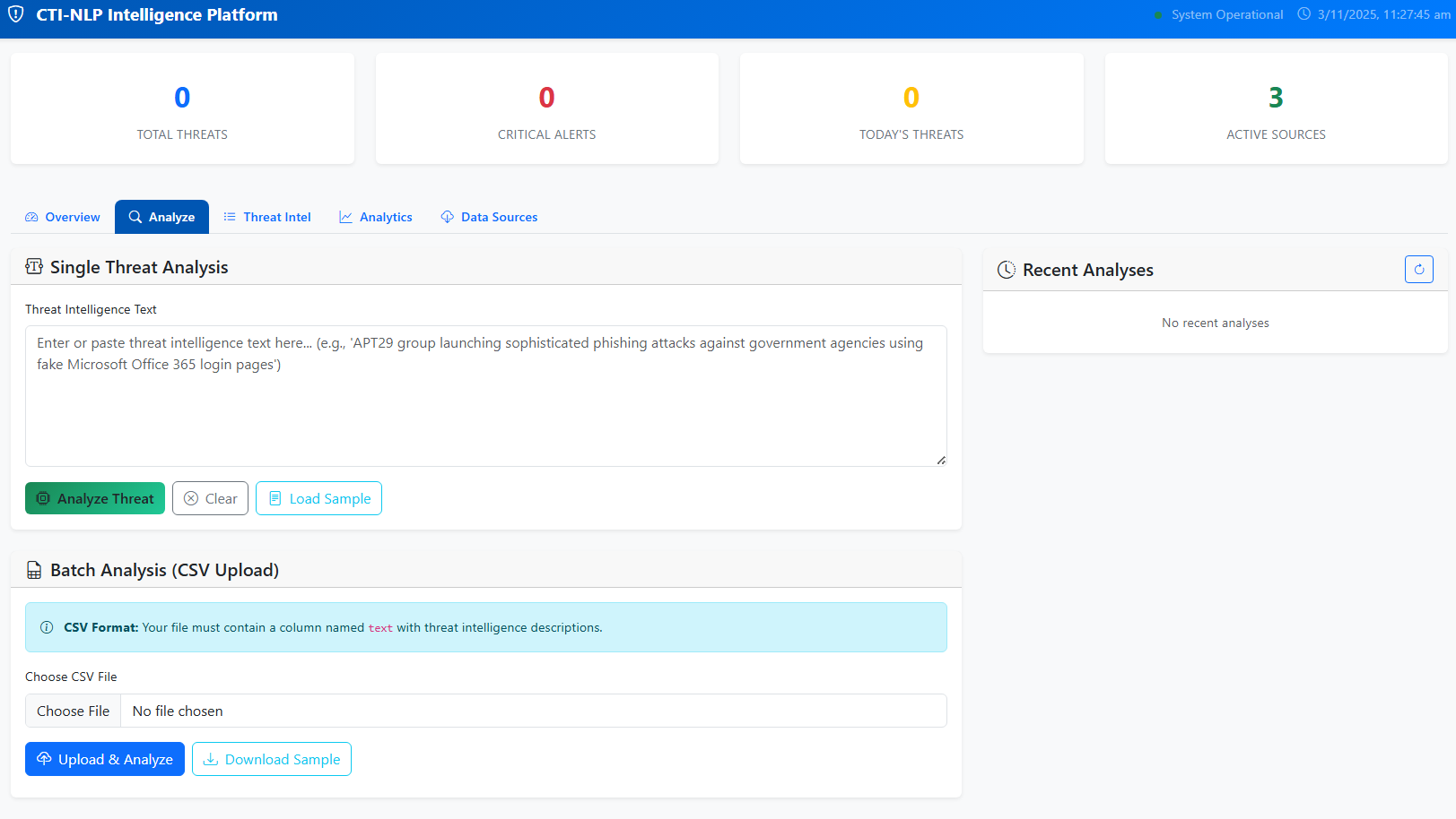 Analytics and Statistics Dashboard